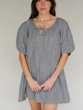 Sonderhaus Patterned lawn dress size 2X